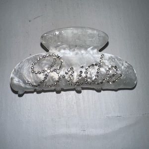 Bride hair claw clip. Never worn